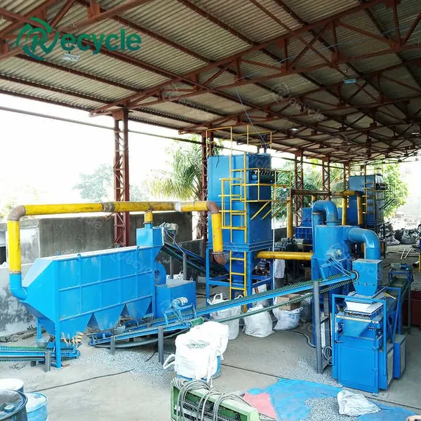 High Quality Waste Air Conditioner Radiator Recycling Machine Scrap Radiator Processing Line for Metal Separation photo-4