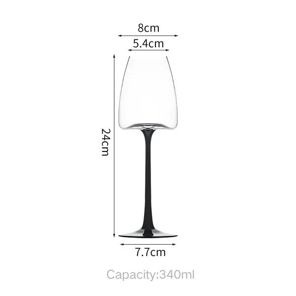 Red Wine Glasses Wine Glasses Stemmed Wine Glasses Clear Goblet for Party Home Hotel Bar photo-4
