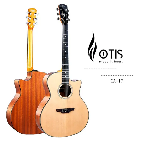 Otis CA-17 Гитара с твердым верхом от завода по производству музыкальных инструментов. Импорт-экспорт гитар. OEM. Производитель с 15-летним опытом.