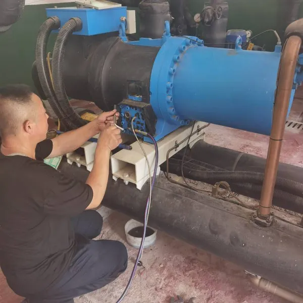 Futian Central Air - Conditioning Compressor Bearing Replacement and Repair, Refrigerant R22, Hanbell Two - Stage Cold Air Blower Unit photo-5