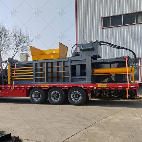Waste Carton Paper Cardboard Skin Aluminum Cardboard Baling Press Machine