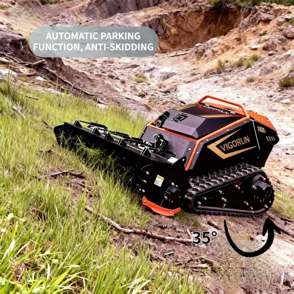 Vigorun Remote Operated Tracked Tool Transporter Made by Vigorun Tech
