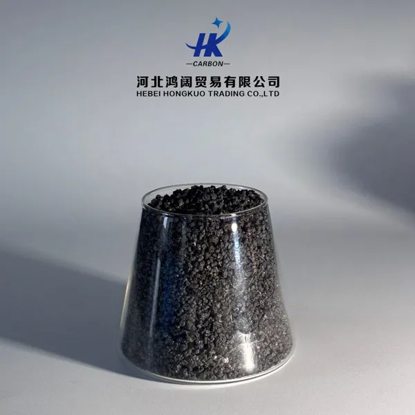 Calcined Petroleum Coke CPC Consistent Internal Structure For Harsh Metallurgical Production Scene photo-2