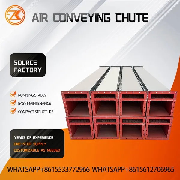 XZ Series Air Slide Conveyor Pneumatic Fluidized Powder Transport For Cement Raw Meal Fly Ash Silo Discharge System photo-2