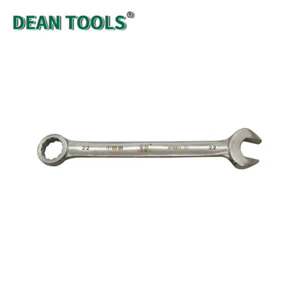 Professional Anti-magnetic Double Open-Ended Wrench, 15 Degree Offset, Surface Residual Magnetism photo-3