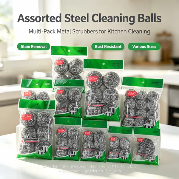 Industrial Grade Metal Scourer Remove Rust From Hardware Tools Stainless Steel Scrubber Ball photo-2