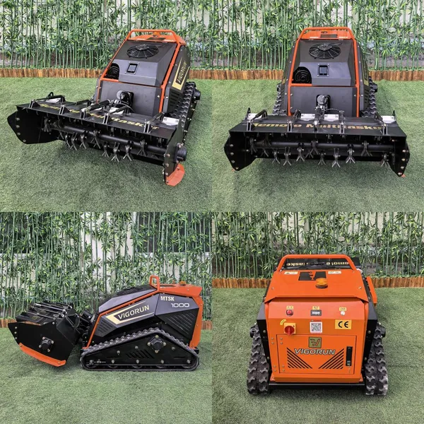 Wholesale Width 1000mm Lawn Mower Farm Orchard Industrial Remote Control Lawn Mower Self-propelled All Terrain Lawn Mower photo-2