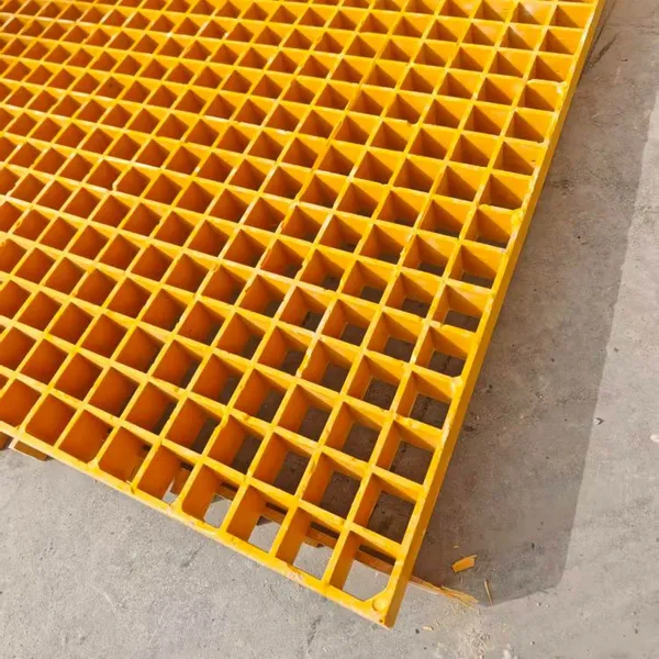 Forklift Manufacturing Plant FRP Grating Oil Resistant Heavy Duty Assembly Floor Panel