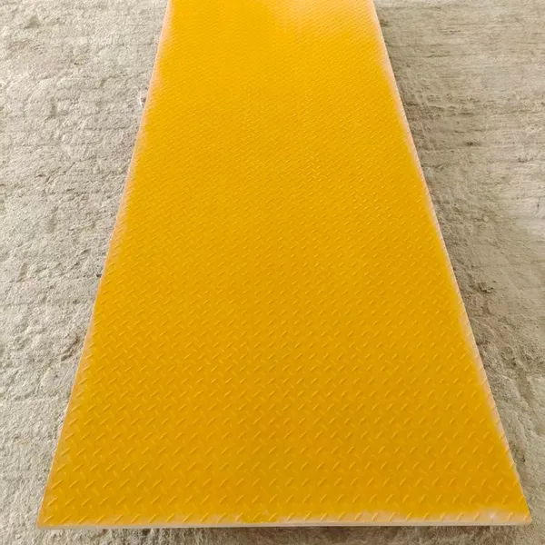 Vehicle Inspection Center FRP Grating Oil Chemical Resistant Anti Slip Testing Lane Floor Panel