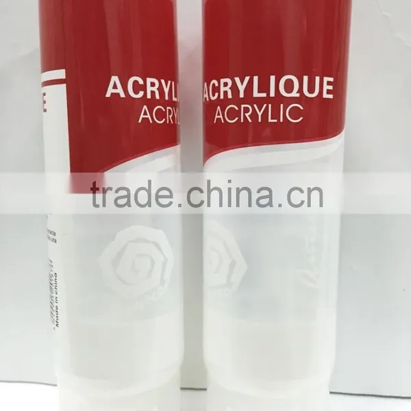 Dia 50mm 150ml Clear Tube With Matte Straight Flip Cap