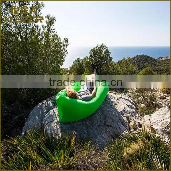 Hot Sale Waterproof Inflatable Sleeping Bag Portable Laybag photo-2