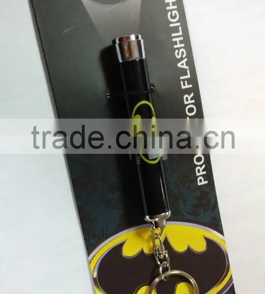 Promotion Gifts Led Flashlight Projector Keychain, Led Mini Logo Projector Torch Keychain photo-5