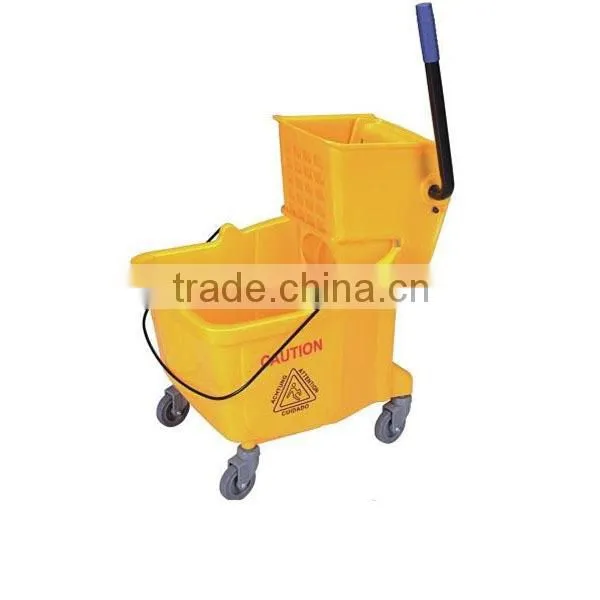 Commercial Plastic Mop Wringer Trolley 20L