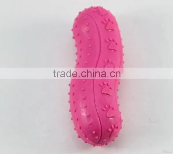 Sausages Rubber Pet Toys Cat Pet Dog Supplies Dog Chews Wholesale Factory photo-3