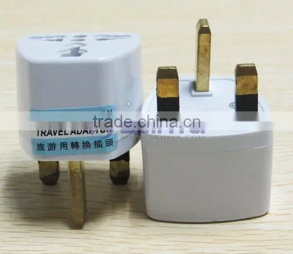 Wholesales Cheap Price AU US EU to UK Adapter Converter 3 Pin AC Power Plug Adaptor Connector photo-5
