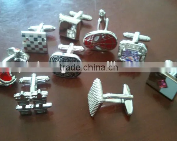 Custom Made High Quality Cufflink With Diamond