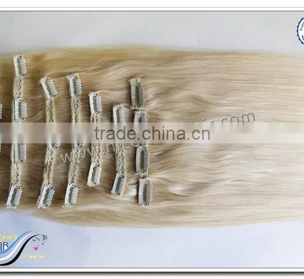 Hot Selling New Fashion 100% Remy Human Hair Extensions Clip in Hair Extensions photo-5