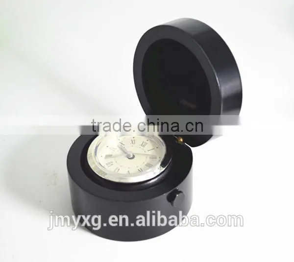 Modern Creative Decentround Wooden Table Clock for Promotion Gift photo-4