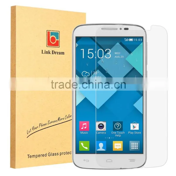 High Hardness Anti-Shatter Film Tempered Glass Screen Protector for Alcatel One Touch Pop C7 photo-6