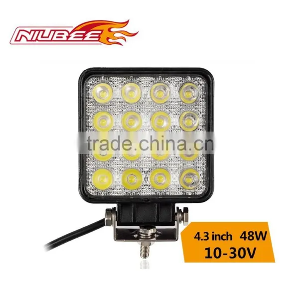 4.3 Inch 48W Waterproof Led Work Light Used in Tractor/off Road photo-2