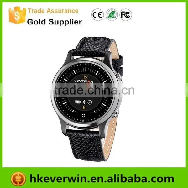 Bluetooth 4.0 IOS&Android Round Smart Watch S360 Reloj Inteligente With SOS / G-sensor photo-4