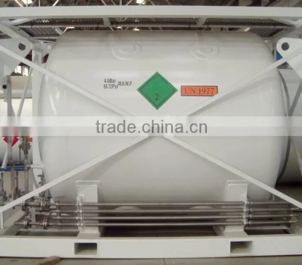 ASME TPED DOT Approval 10ft Cryogenic Offshore Container for Liquid Gases photo-3