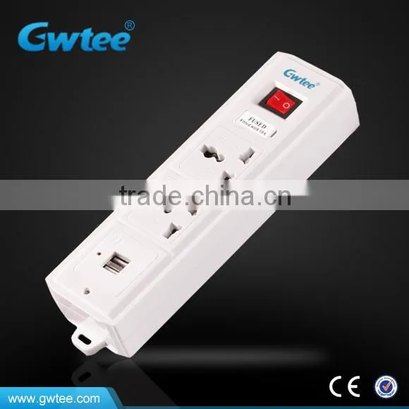 2m/3m/5m/10m Cable 3 Way Electrical Socket GT-6131 photo-6