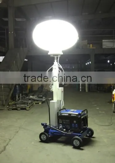 Power 2000w,gasoline or Diesel Engine ,industrial Mobile Light Tower photo-3