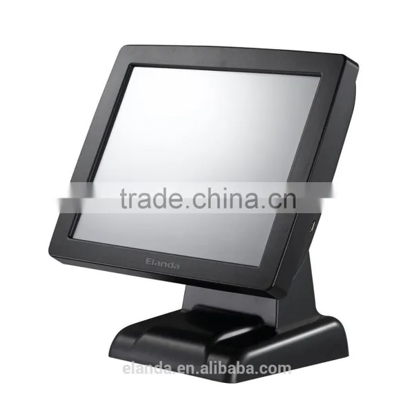 15 Inch LED Touch Screen Monitor Point of Sale Bundle for Supermarket photo-3