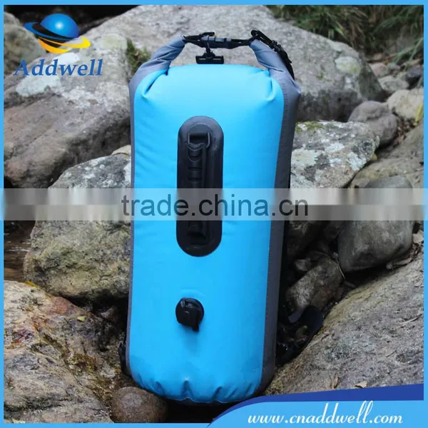 10L 20L Water Sport PVC Tarpaulin Waterproof Dry Bag With Shoulder Strap