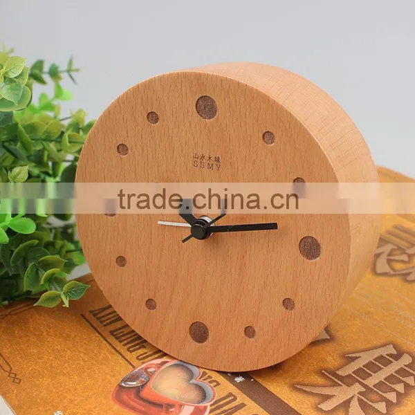 Shanshui Wooden Desktop Clock With Alarm Function, DRZ005 photo-2