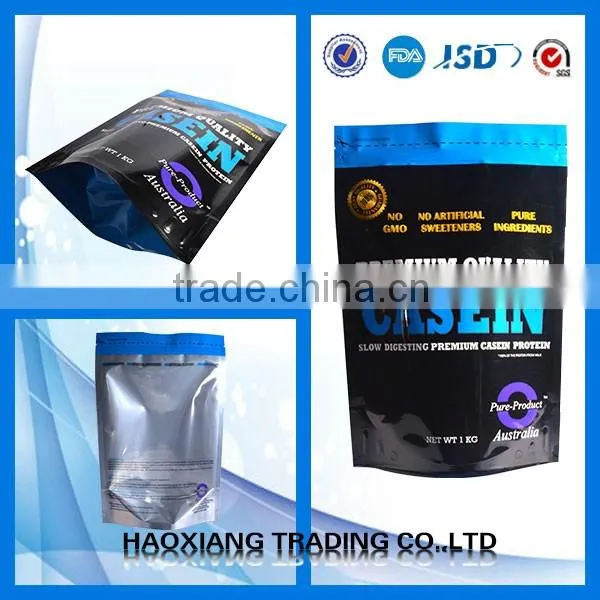 High Quality Seal Food Packing Bags Aluminium Foil Stand up Zipper Bag for Powder photo-5