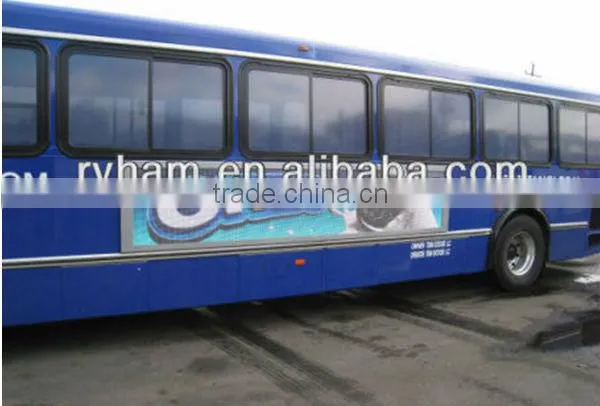 led bus advertising display panel wall