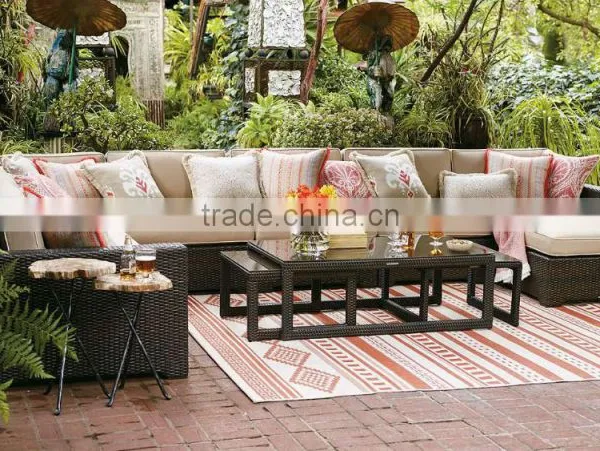 Used Wicker Garden Sofa Leisure Ways Patio Furniture Supplier's Choice photo-3