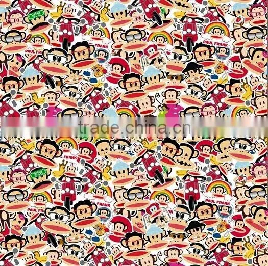 Wholesale Hot Sale Monkey Car Wrapping Film Sticker Bomb