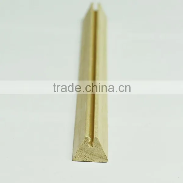 Triangular Poplar Solid Wood Trims and Moulding photo-2