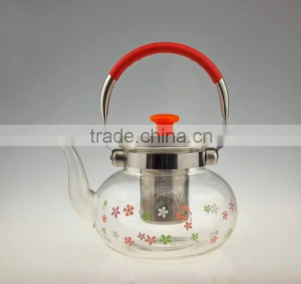 Heat -resistant Stove Top Glass Coffee Pot/kettle 1300J/1600J/2200J photo-4