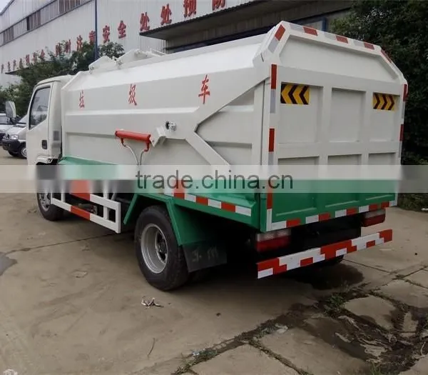 New Models Dongfeng Multifuction Seal Dump Garbage Trucks for Sale photo-5