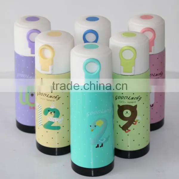 Hand Clasp Double Wall Stainless Steel High Grade Children Bottle