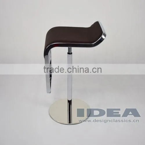 Replica LEM Piston Stool - Dark Brown Leather photo-5