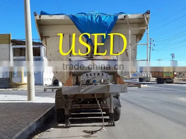 Used Akyel Dump Semi Trailer Model 2010 photo-5