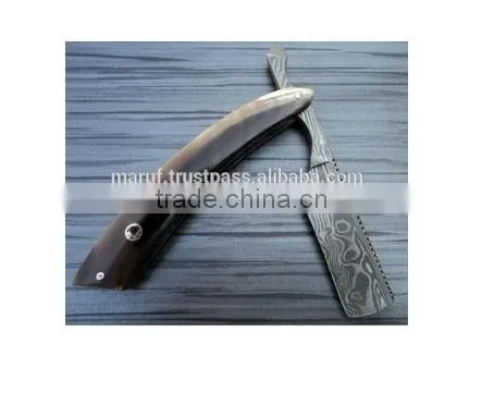 Professional Barber Salon Straight Cut Throat Shaving Razor Shavette Straight Razor photo-4