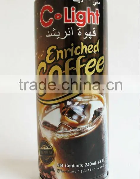 Enriched Coffee Ready Drink 240ml Tin Can