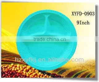 Disposable Biodegradable Compartments Dinner Plate photo-3