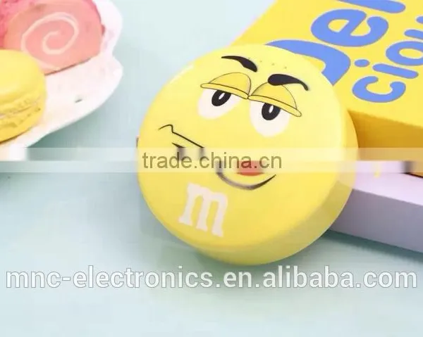 Promotion Gift Personalized Logo Printing Round Shape Smart Mobile Battery Pack Power Bank Charger With Micro Usb Charging Cable Supplier's Choice photo-2