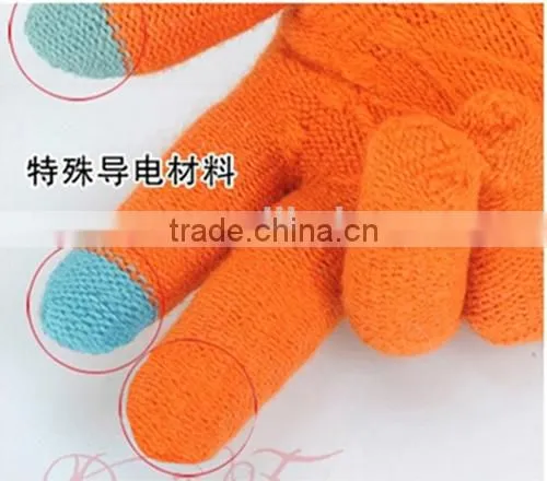 Warm Hand Protection Finger Touch Screen Gloves For Christams Gift photo-2