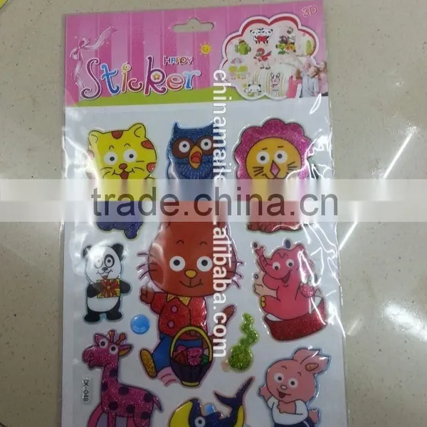 PVC Sticker for Kids Prmotional Gift ,pvc Sticker Paper,transparent Pvc Sticker photo-3