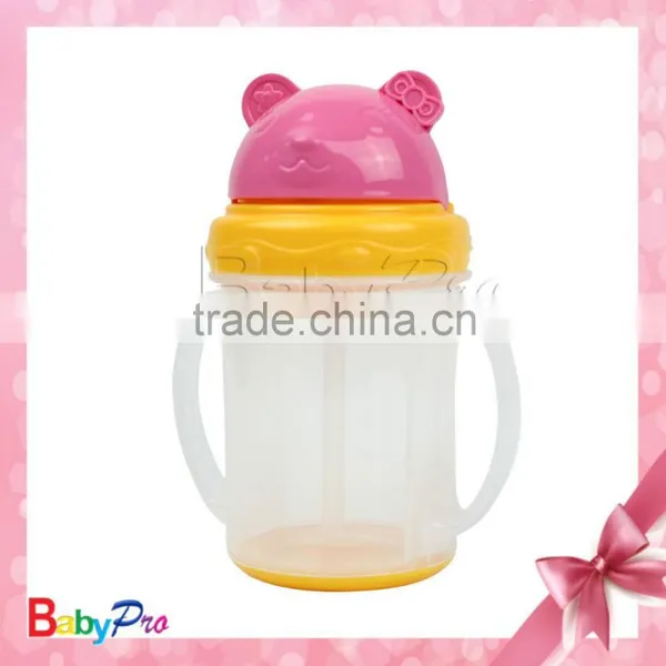 Hot Sell on China Market Baby Item High Quality Cute Form Different Color Baby Training Cup Baby Cup With Straw Baby Cups photo-2