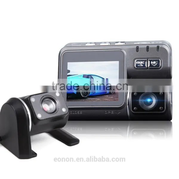 EONON R0005 2'' Screen 720P HD DVR Car Drive Recorder (Dual Camera) photo-2