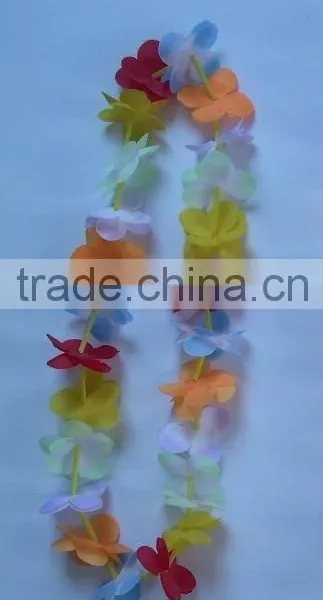 Colorful Flower Leis Hawaiian Leis Hawaiian Accessories